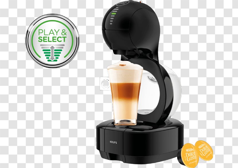 Krups NESCAFÉ Dolce Gusto Lumio Coffeemaker Espresso - Machines - Coffee Transparent PNG