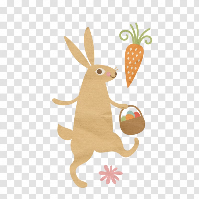 Easter Bunny Rabbit Clip Art - Kangaroo Transparent PNG