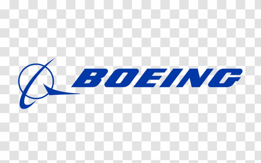 Logo Boeing Brand Business Wordmark - Blue Transparent PNG