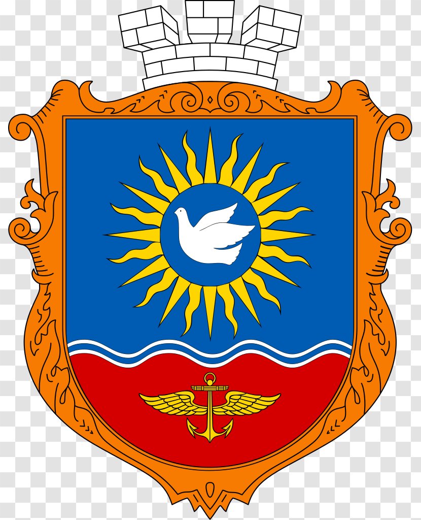 Ukraine Myrnyi Crest Coat Of Arms Shield - Area Transparent PNG