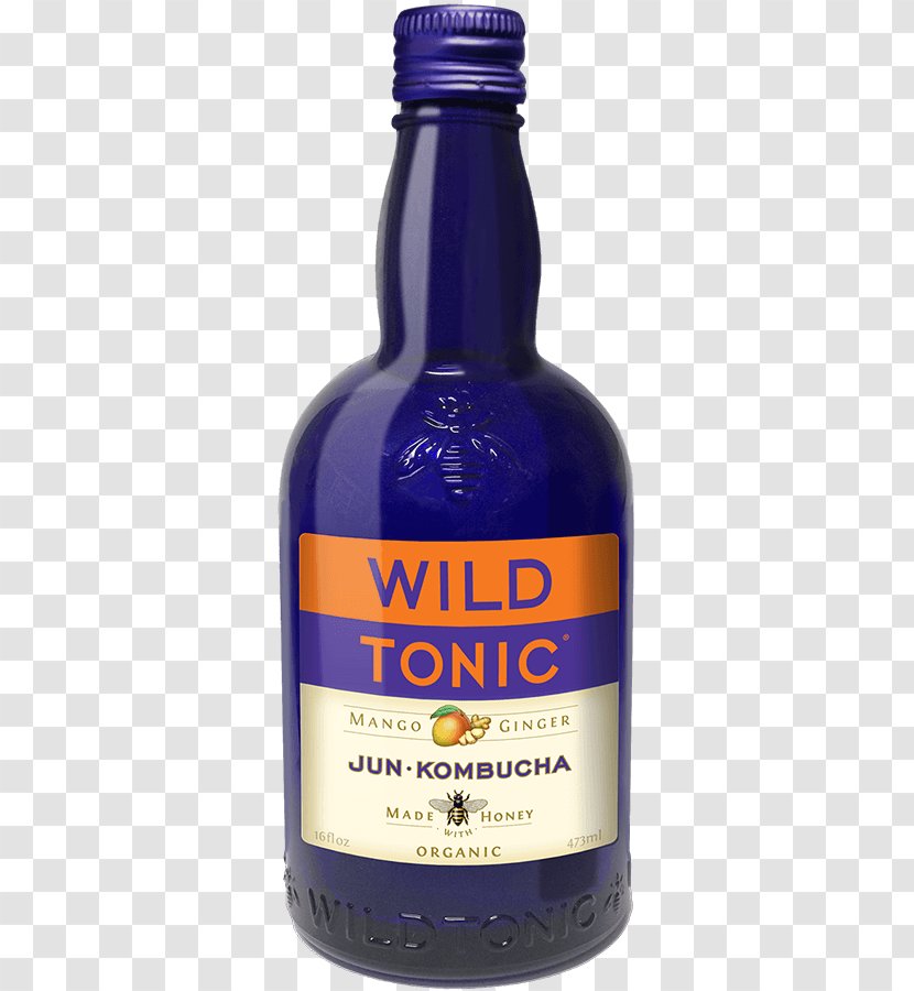 Liqueur Kombucha Dessert Wine Whiskey Glass Bottle - Turmeric Honey Transparent PNG