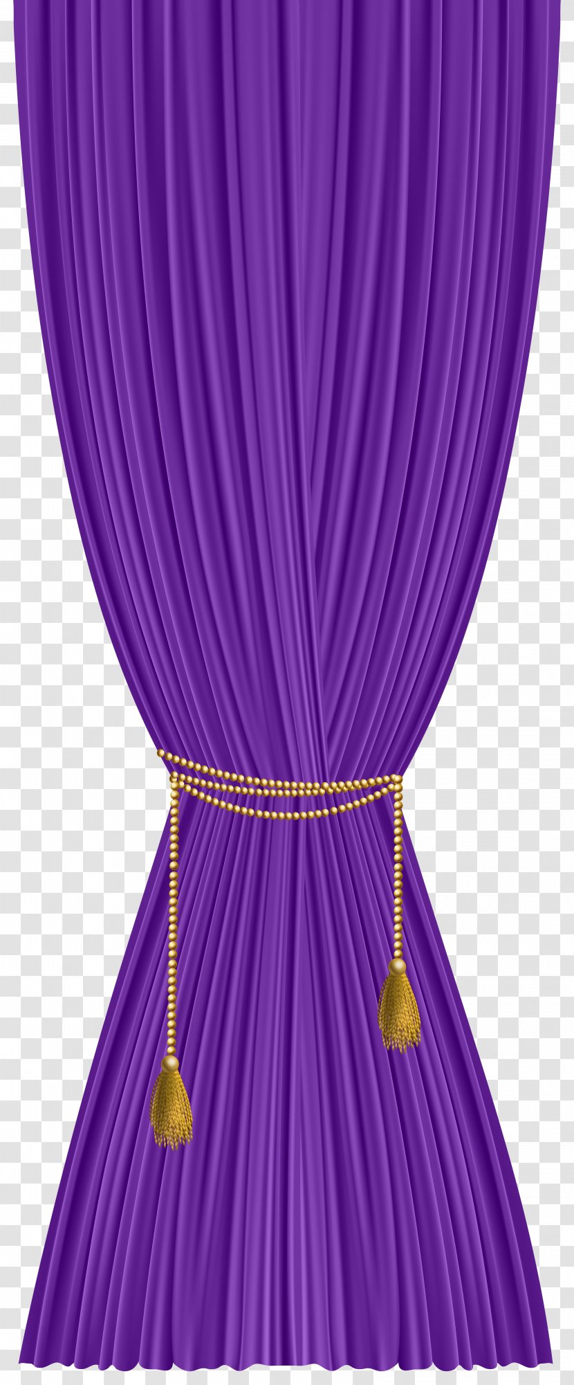 Curtain Clip Art - Violet - Purple Transparent PNG