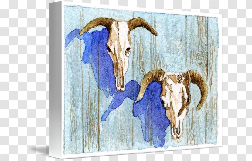 Cattle Painting Fauna Jeffrey Horn - Paint Transparent PNG