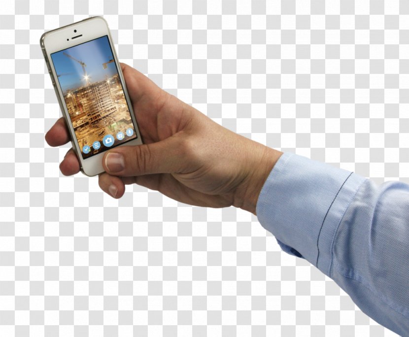 Smartphone Thumb Cellular Network - Communication Device Transparent PNG