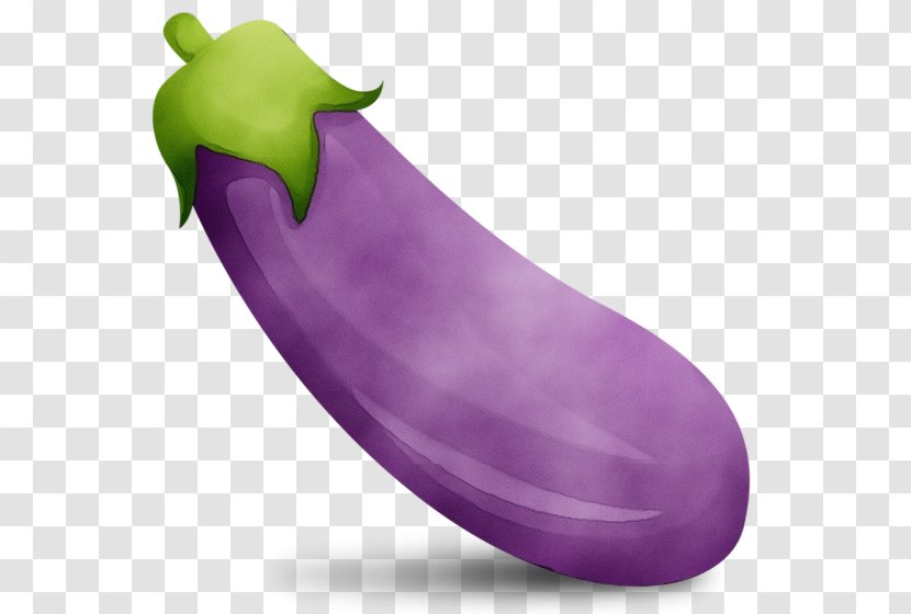 Eggplant Emoji - Plant - Vegetable Transparent PNG