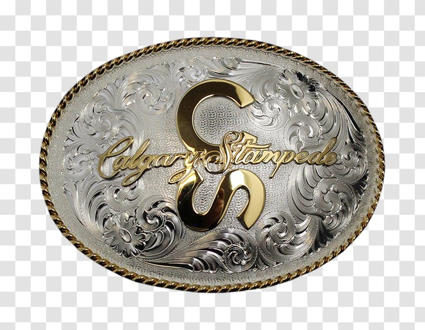 01504 Brass Silver - Belt Buckle Transparent PNG