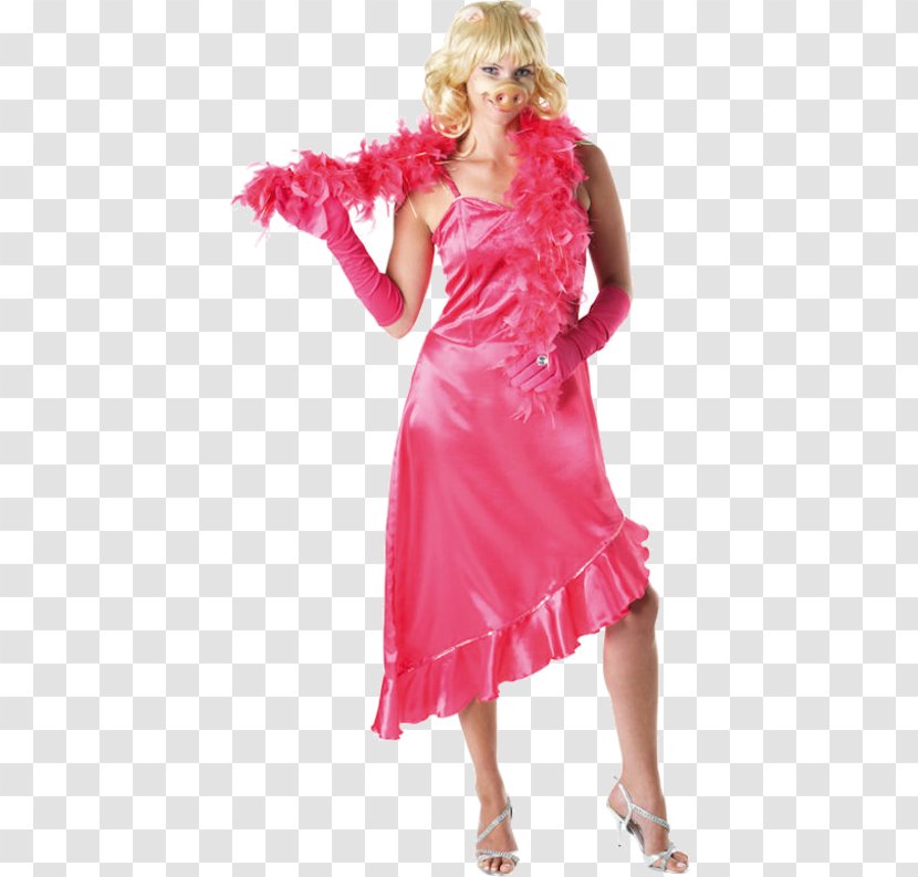 Miss Piggy Costume Party The Muppets Adult - Shoulder - Woman Transparent PNG