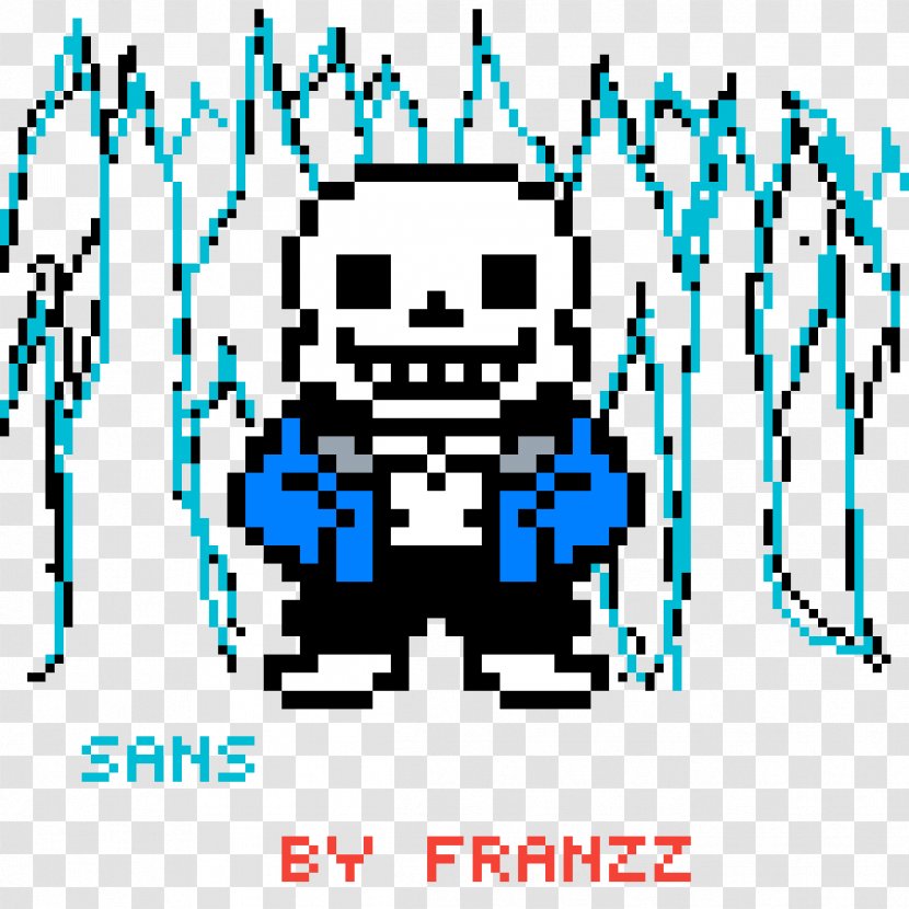 Undertale Papyrus Image Pixel Art Game - Text Transparent PNG