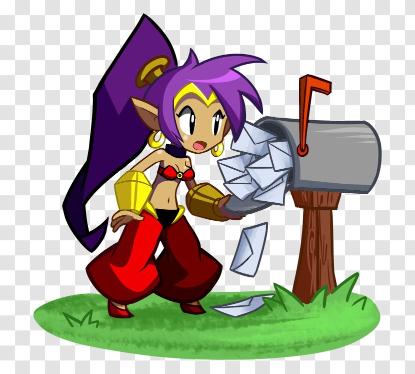 Shantae: Half-Genie Hero Shantae And The Pirate's Curse Risky's Revenge Wii U WayForward Technologies - Playstation 4 - Fictional Character Transparent PNG