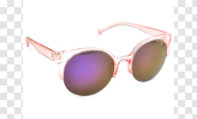 Sunglasses Goggles Pink M - Eyewear Transparent PNG