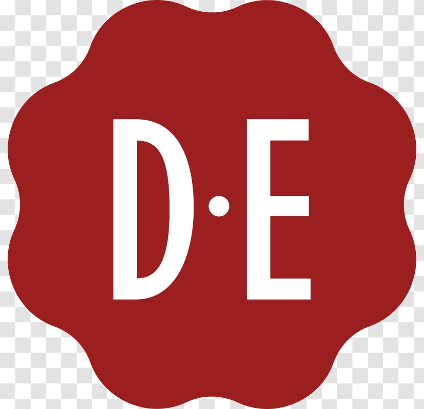 Coffee Logo Douwe Egberts Font - Symbol - Hot Plate Transparent PNG