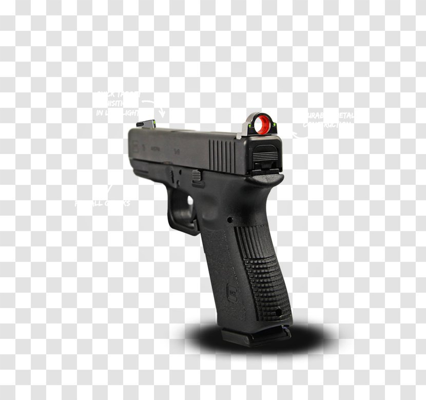 Firearm Weapon Trigger Air Gun Airsoft - Sights Transparent PNG