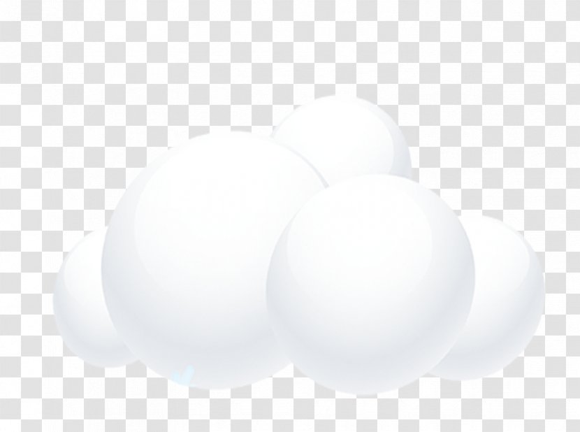 Sphere Wallpaper - White - Cartoon Cloud Decoration Pattern Transparent PNG