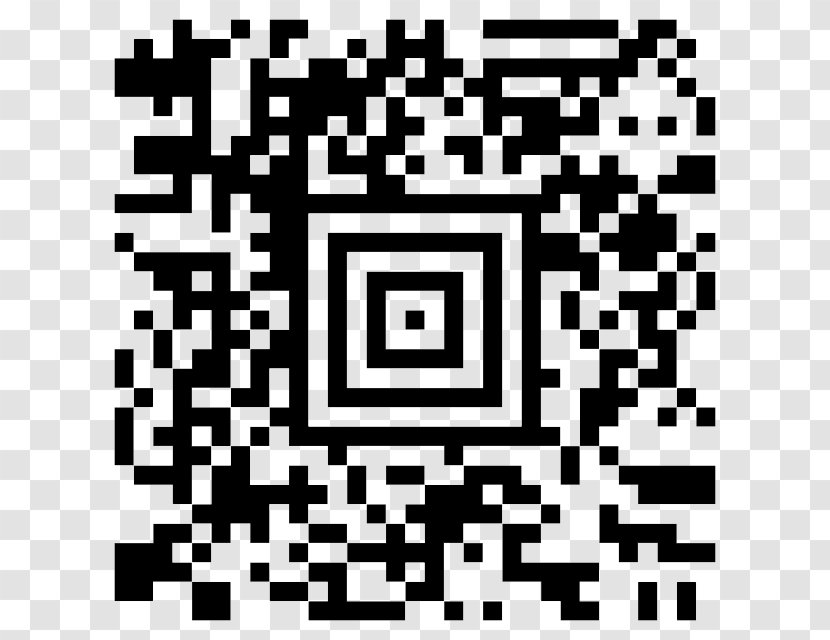 Aztec Code 2D-Code Barcode Data Matrix QR - Area Transparent PNG