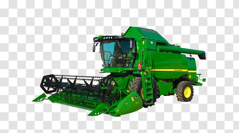 John Deere Combine Harvester Agriculture Agricultural Machinery - Vehicle Transparent PNG