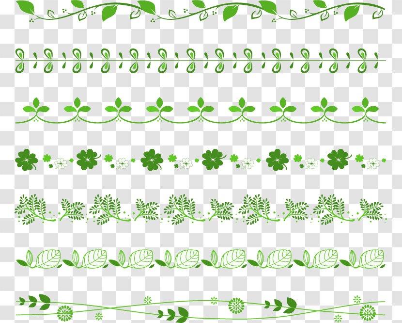 Plant Stem Flower Clip Art - Vector Green Leaf Lace Transparent PNG