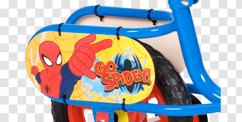 Huffy Spider-Man Bike Bicycle Cycling - Spiderman - Wheelbarrow Facebook Thumbs Transparent PNG