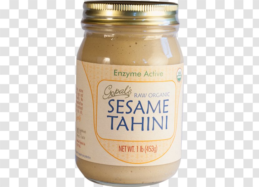 Tahini Raw Foodism Condiment Flavor - Dairy Product Transparent PNG