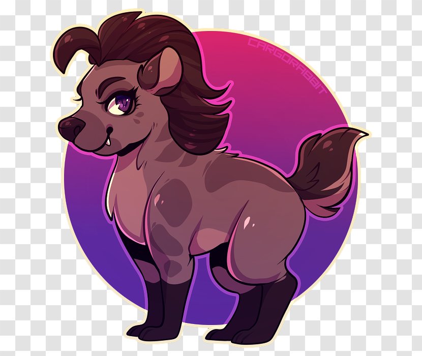 Pony Bunga Hyena Lion Mane - Pack Animal Transparent PNG