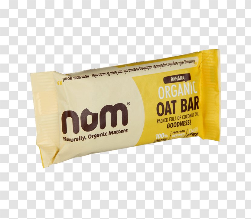 Organic Food Bar Flavor Oat - Snack - Banana Transparent PNG