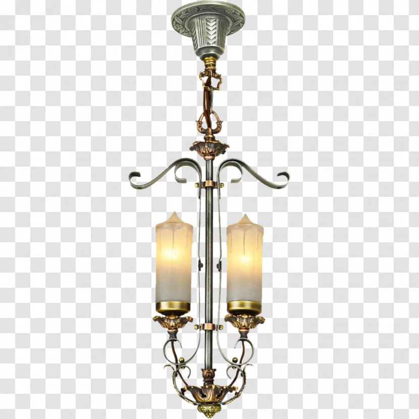 Light Fixture Lighting Pendant Art Deco - Candle - Ceiling Transparent PNG