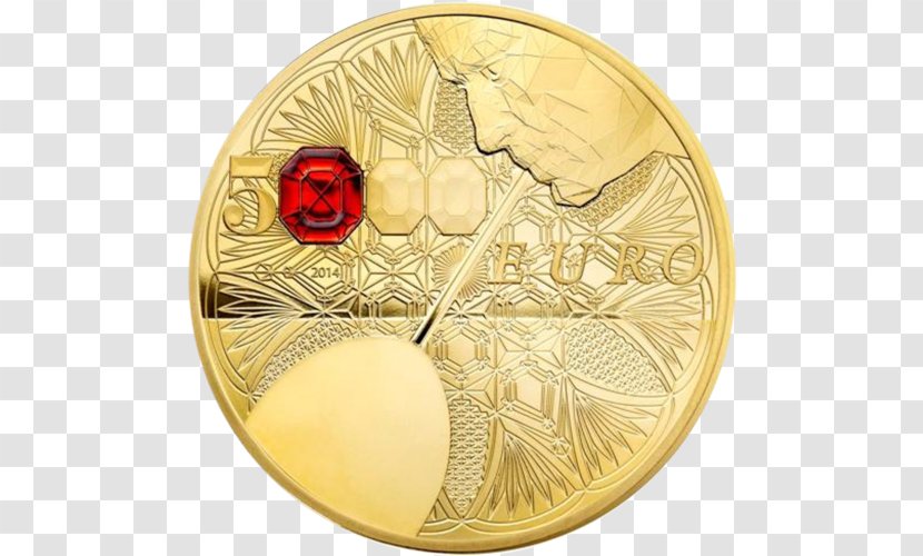 Gold Coin Monnaie De Paris Euro Transparent PNG