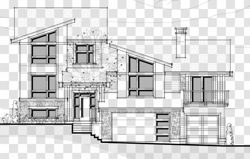 Drawing Design Architecture Sketch Rowanna Crescent - Home - Rv Covered Parking Structures Transparent PNG