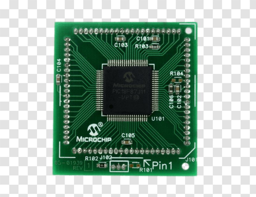 Microchip Technology Integrated Circuits & Chips Electronics Programmer - Semiconductor Transparent PNG
