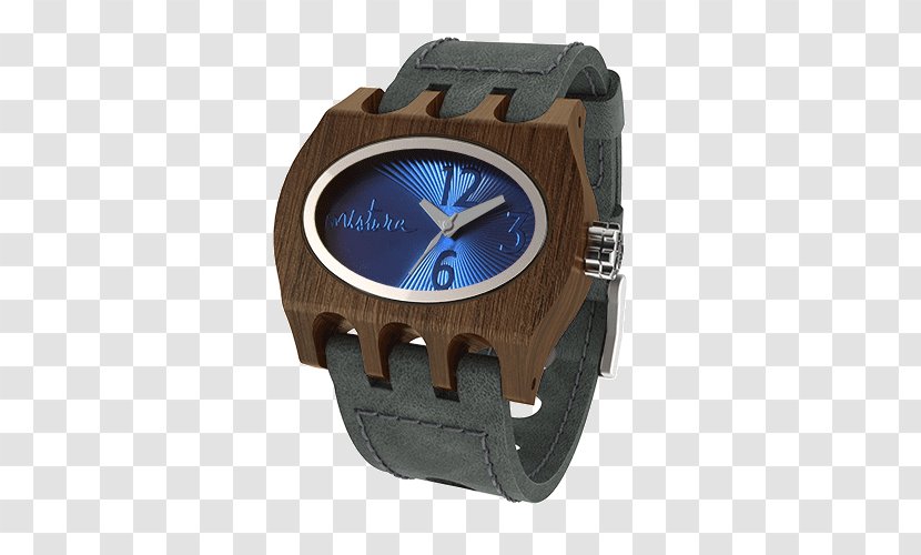 Watch Strap Wood Bracelet - Accessory - Grey Blue Transparent PNG