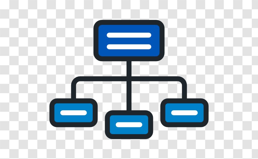 Structure Icon - Hierarchical Organization - Diagram Transparent PNG