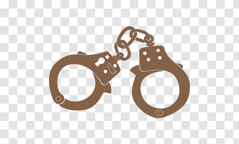 Handcuffs Police Officer - Ball And Chain Transparent PNG