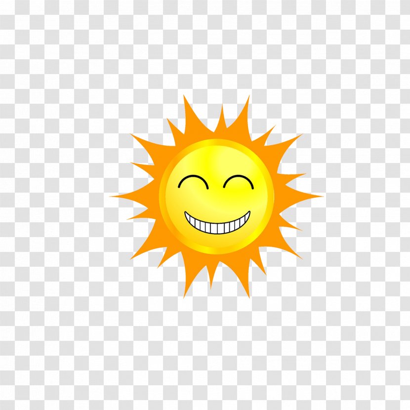 Cartoon - Emoticon - Sun Transparent PNG