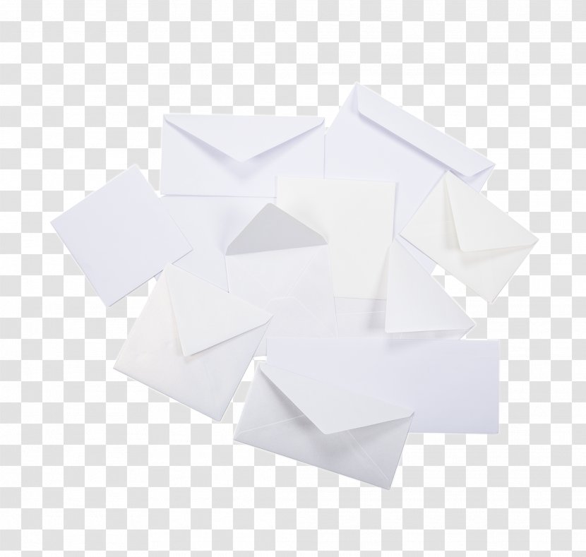 Material Angle - White - Watercolor Envelop Transparent PNG