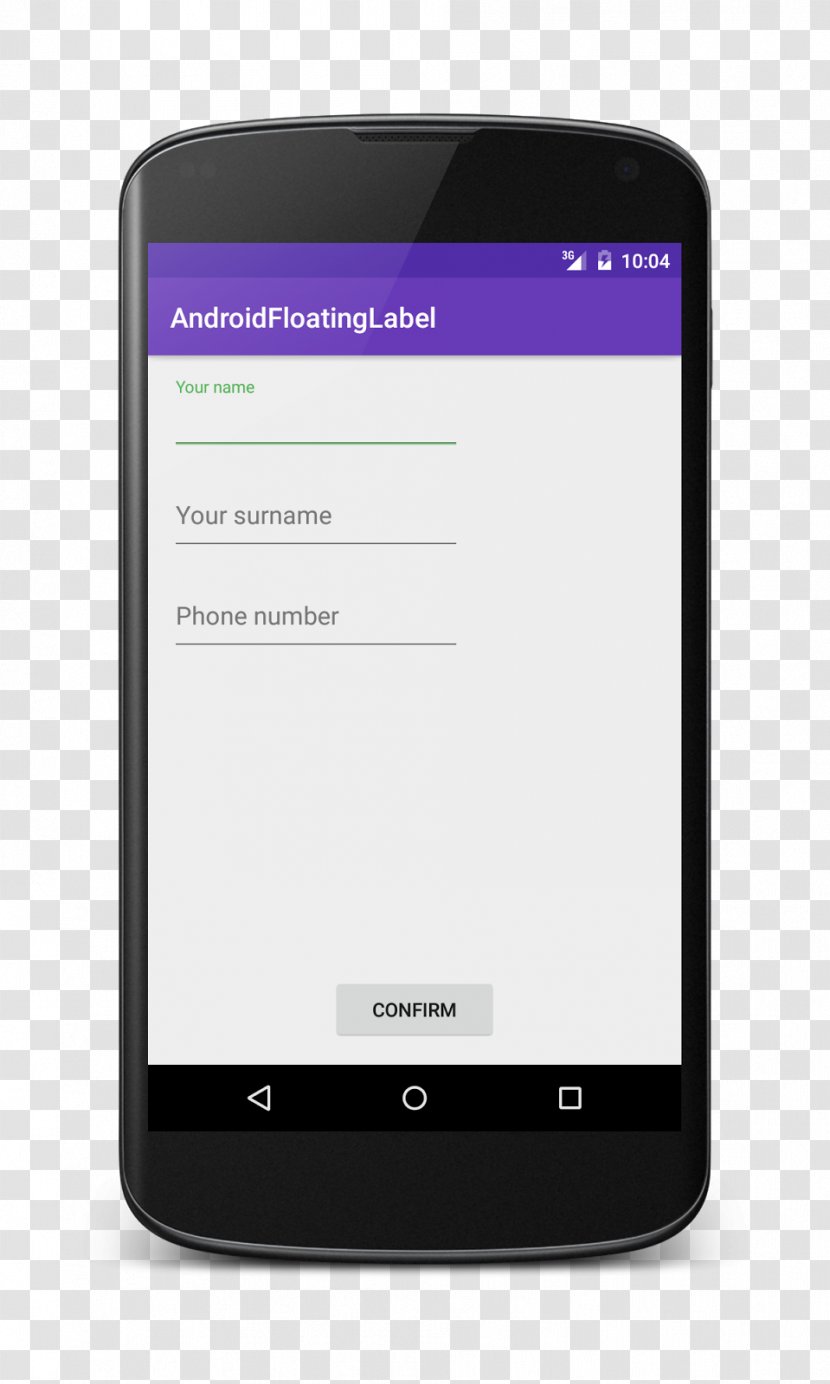 Android Modal Window Mobile Phones - Smartphone Transparent PNG