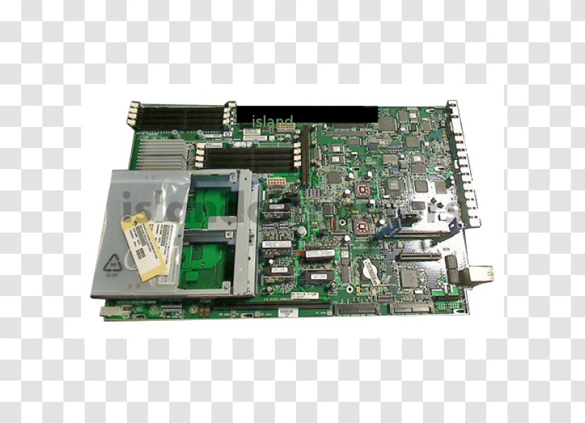 Microcontroller Motherboard Graphics Cards & Video Adapters HP Integrity Rx2660 Computer Hardware - Sound Card - Logic Board Transparent PNG