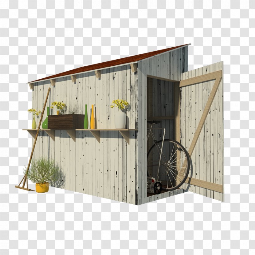 Shed Building Garden Backyard House Plan - Outdoor Structure - Rooftop Transparent PNG