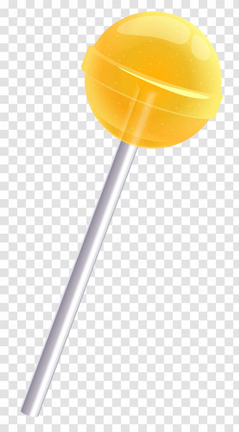 Spoon Yellow Design Product - Lollipop Clipart Picture Transparent PNG