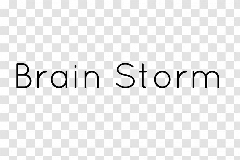 Logo Brand Line Font - Brain Storm Transparent PNG