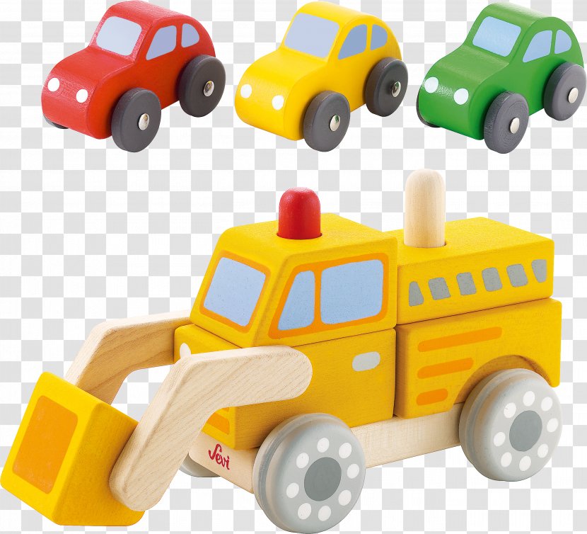 Car Toy Vehicle Child Holzspielzeug - Infant - Bulldozer Transparent PNG