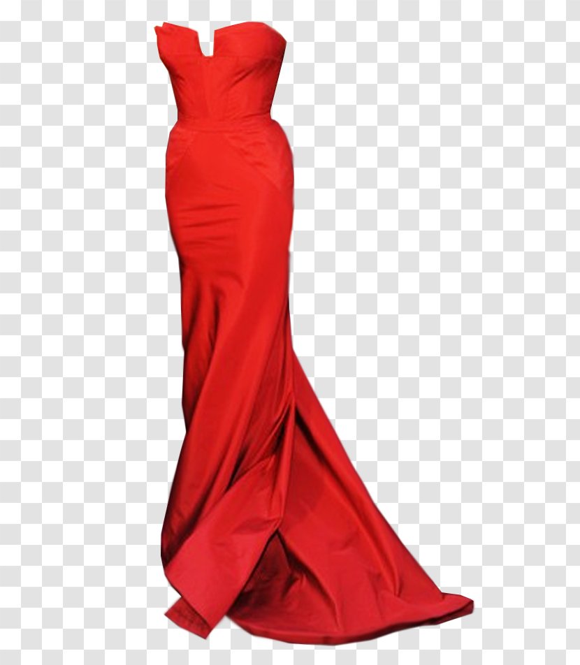 Dress Gown Red Carpet Fashion Transparent PNG
