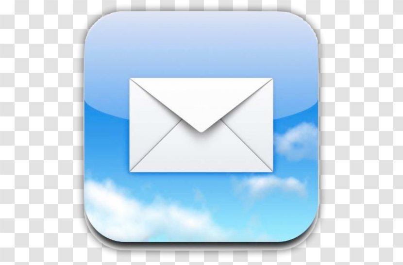 Email Client Apple IPhone - Blue - Iphone X Logo Transparent PNG
