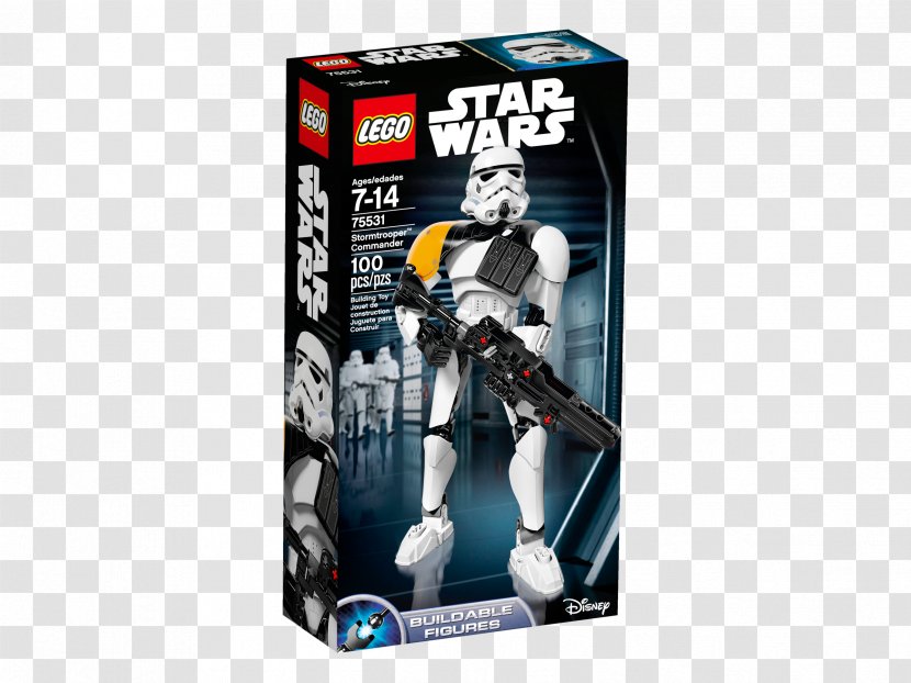 LEGO 75531 Star Wars Stormtrooper Commander Lego Toy Transparent PNG