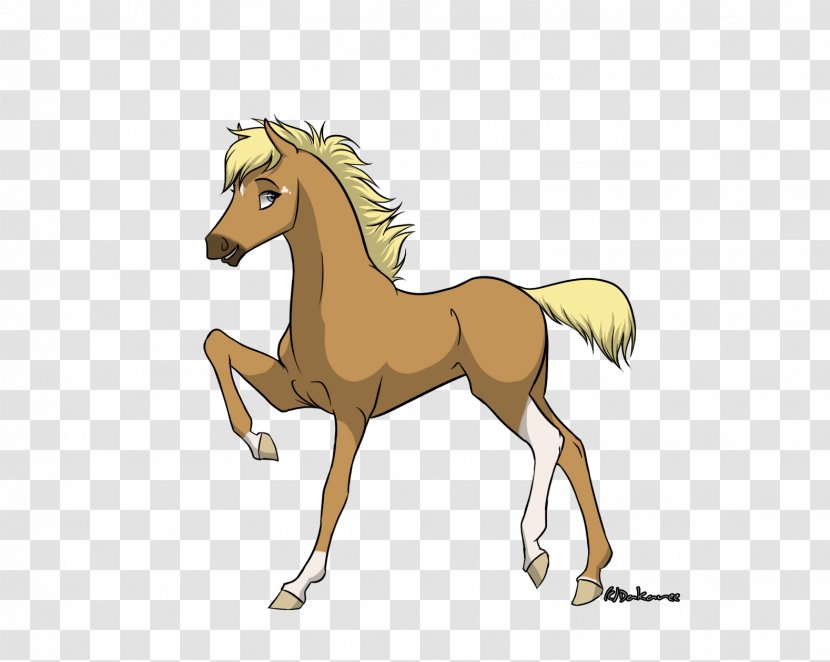 Pony Colt Foal Mustang Stallion - Artist Transparent PNG