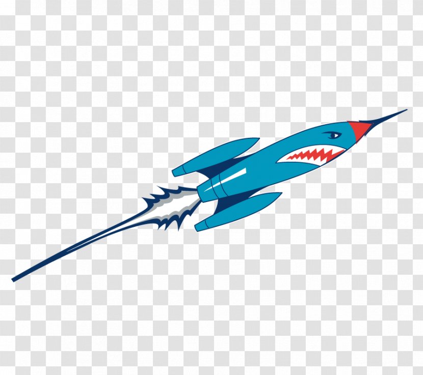 Euclidean Vector Clip Art - Feather - The Rocket Launch Is A Transparent PNG