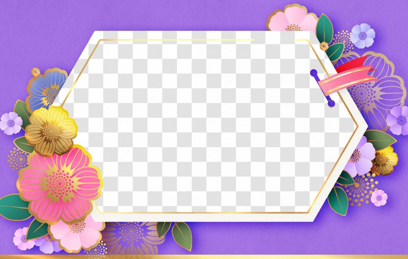 Picture Frame - Rectangle Place Card Transparent PNG