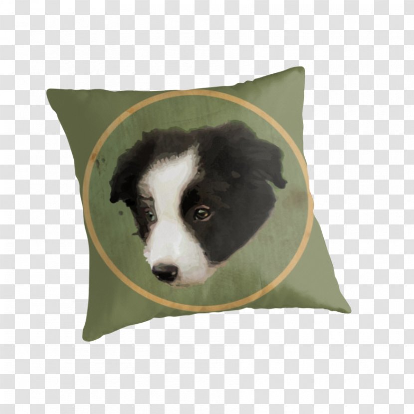 Pillow Border Collie Dog Breed Cushion Puppy - Groupm Transparent PNG