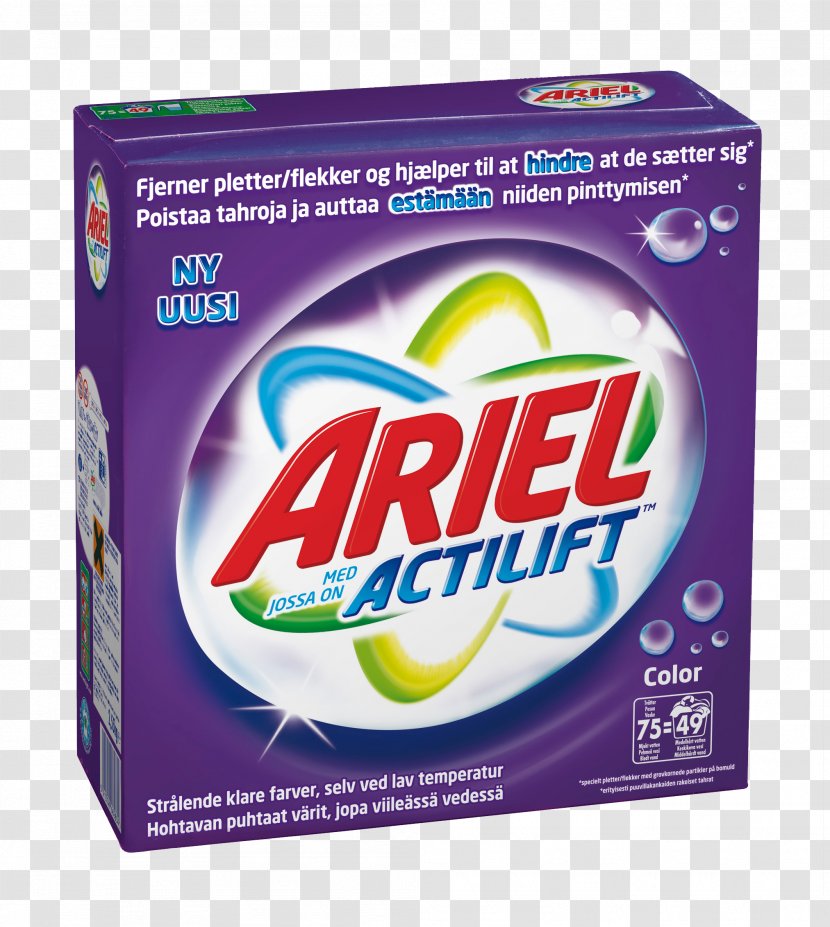 Laundry Detergent Brand Ariel - Supply - Washing Powder Transparent PNG