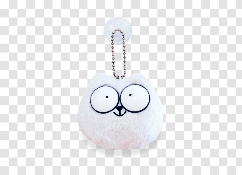 Key Chains Stuffed Animals & Cuddly Toys Material Body Jewellery Plush - Simons Cat Transparent PNG