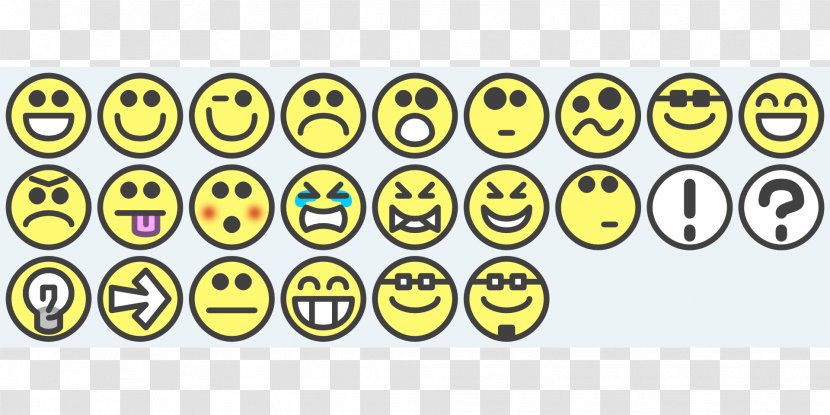 Smiley Emoticon Clip Art - Smile - Random Icons Transparent PNG