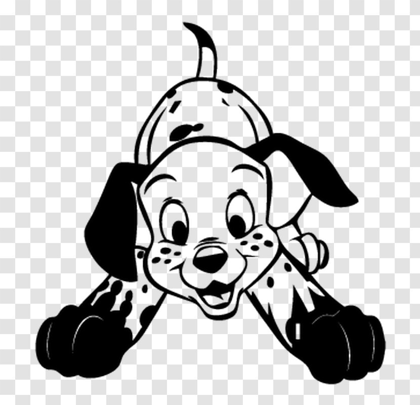 Dalmatian Dog The Hundred And One Dalmatians Puppy 102 Dalmatians: Puppies To Rescue 101 Musical - Monochrome Transparent PNG